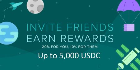 Poloniex Referral Program - Kumita 20% Trading fees para Kanimo 10% para Kanila (Total nga 5,000 USDC)