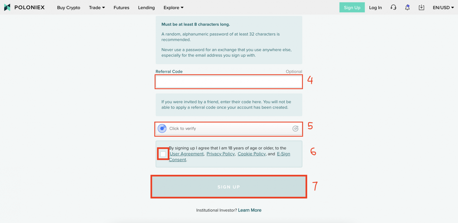 Sådan opretter du en konto og registrerer dig i Poloniex Sådan opretter du en konto og registrerer dig i Poloniex