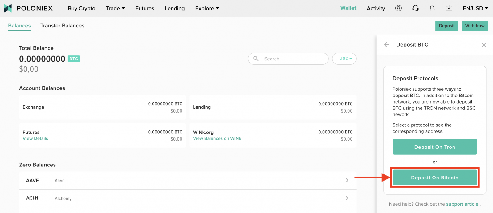 ວິທີການຝາກເງິນ Crypto ກັບ Poloniex ວິທີການຝາກເງິນ Crypto ກັບ Poloniex