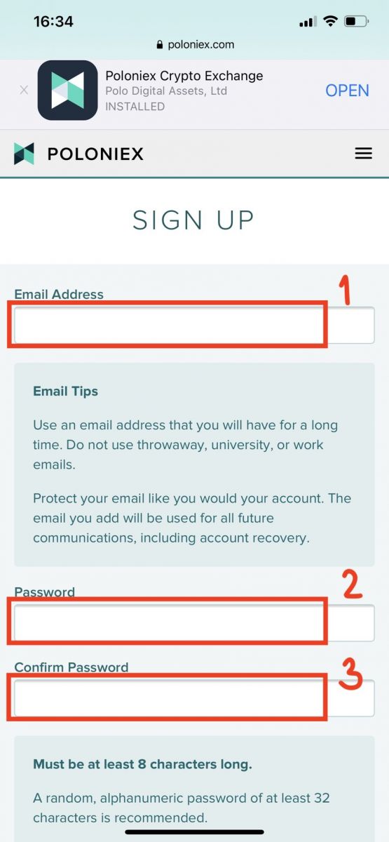 How to Open Account and Withdraw in Poloniex How to Open Account and Withdraw in Poloniex
