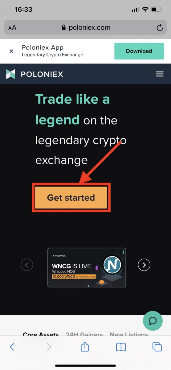 ວິທີການລົງທະບຽນບັນຊີໃນ Poloniex ວິທີການລົງທະບຽນບັນຊີໃນ Poloniex
